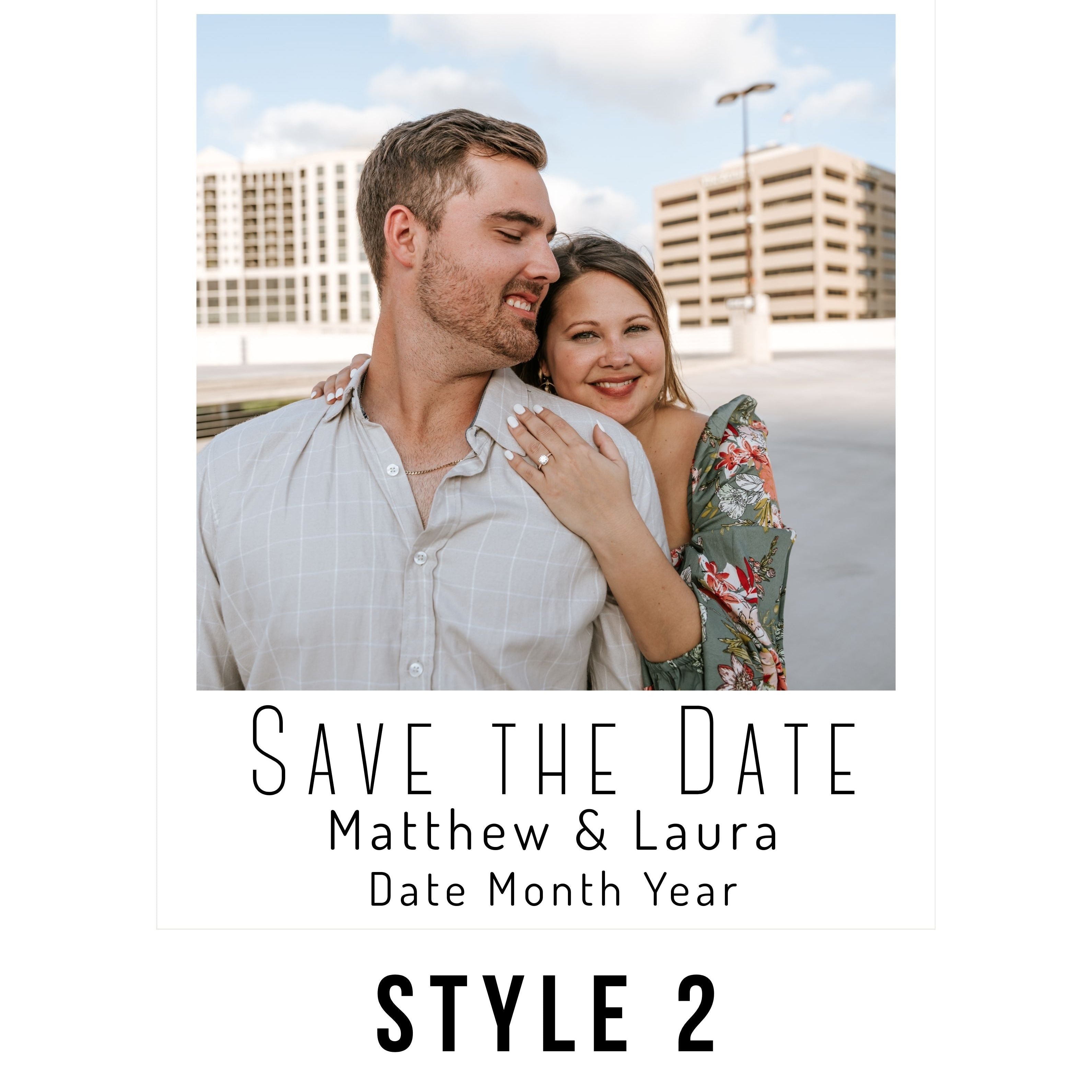 Save the Date/Wedding Photo Magnets