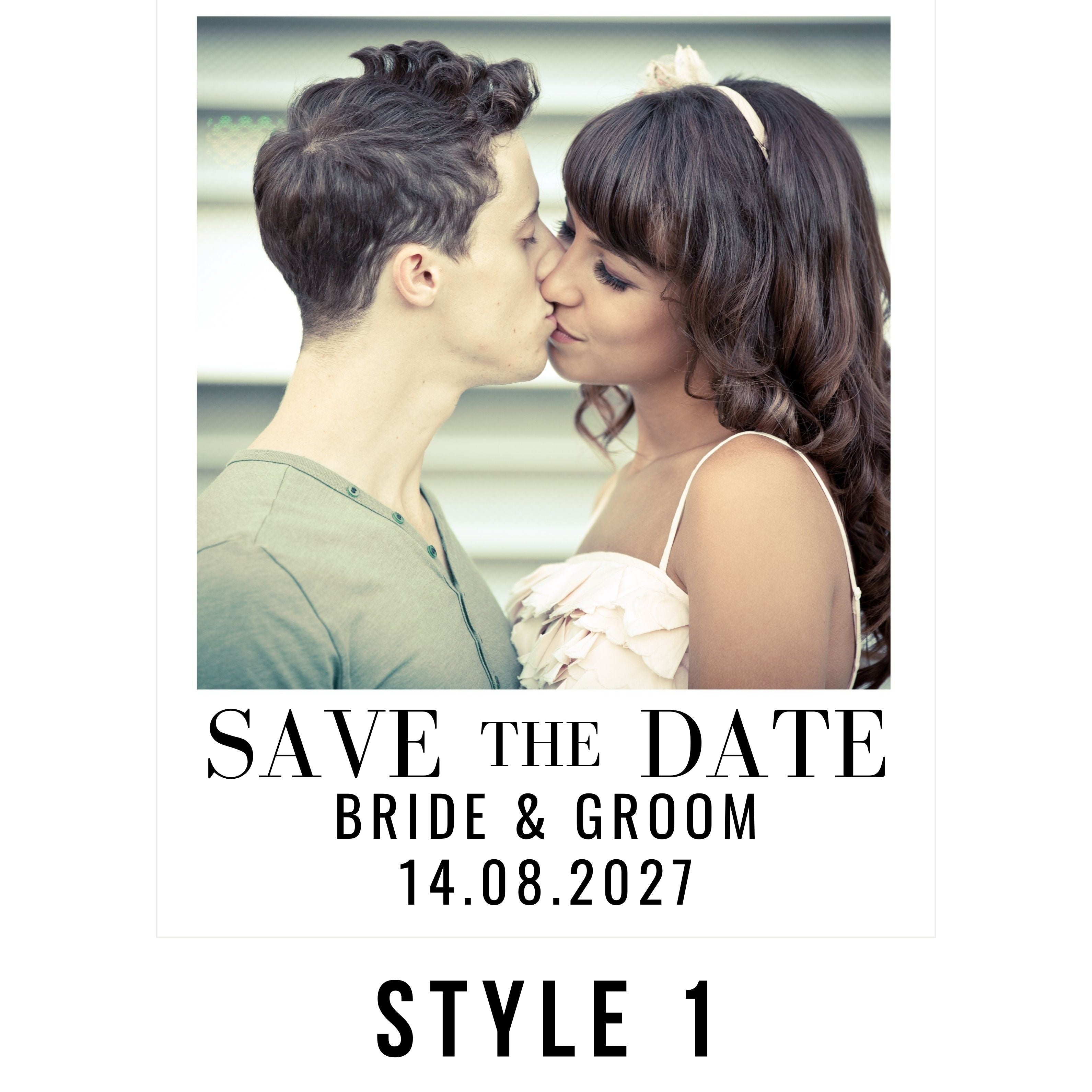 Save the Date/Wedding Photo Magnets