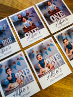 Retro Photo Magnets - set of 12