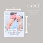 Save the Date/Wedding Photo Magnets
